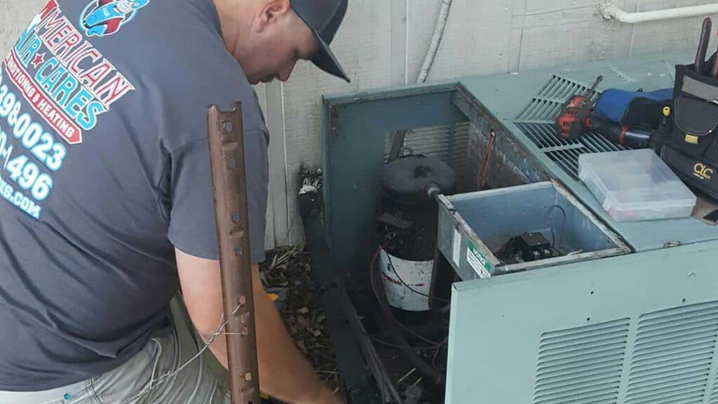 American Air Cares heat pump inspection
