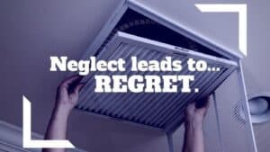 Neglecting your AC unit leads to regret