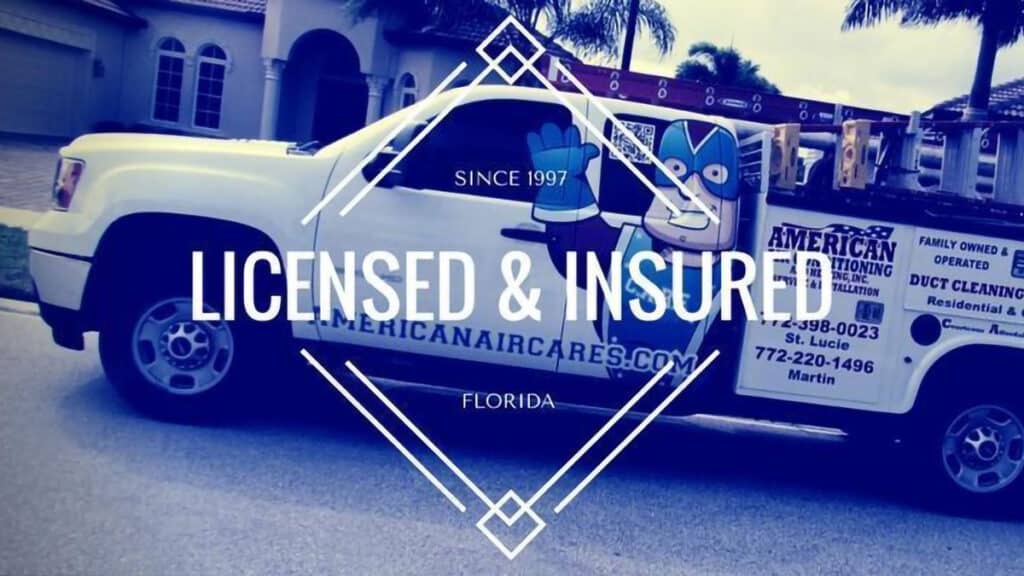 American Air Cares licensed & insured