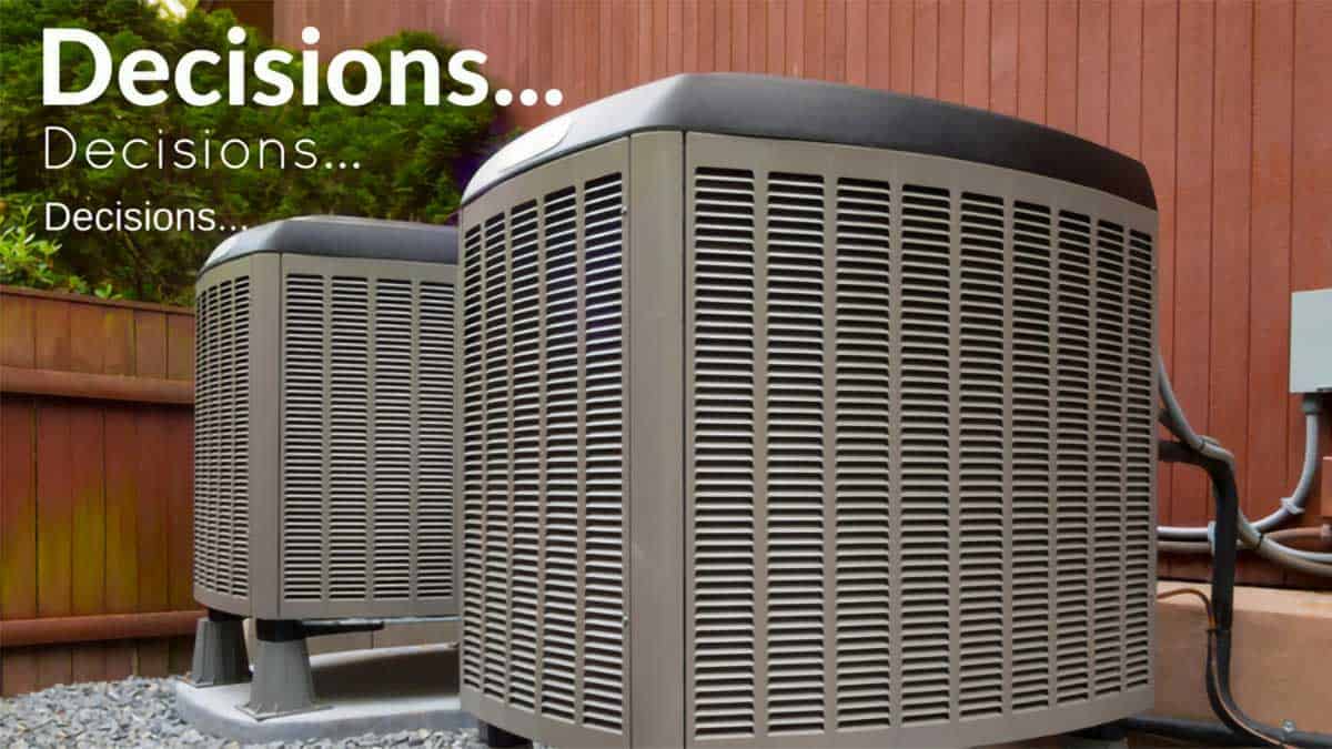 A Ductless System or a Heat Pump?