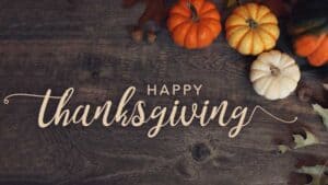 Happy Thanksgiving from American Air Cares