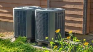 Dual outdoor AC units