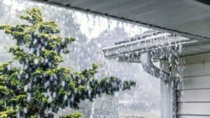 Pouring rain or standing water and how it affects your ac unit.